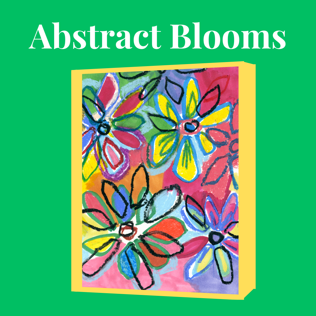 Abstract Blooms Lampshade