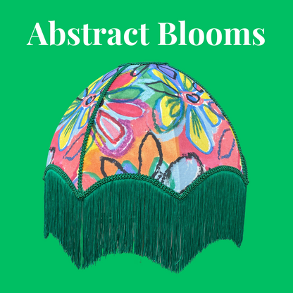 Abstract Blooms Lampshade